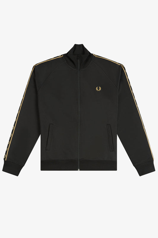 Fred Perry | SEASONAL TAPED TRACK JACKET BLACK/1964 GOLD